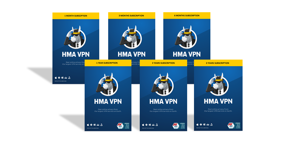 کدام طرح HMA VPN برای شما مناسب است؟