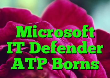 معرفی محصول Microsoft IT Defender ATP Borns