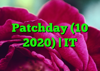 به روزرسانی های مایکروسافت Patchday (10 مارس 2020) | IT متولد می شود