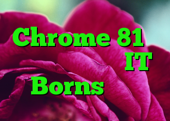 Chrome 81 با تکه های امنیتی IT Borns موجود